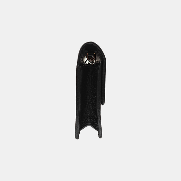 Interlocking G Small Calfskin Black