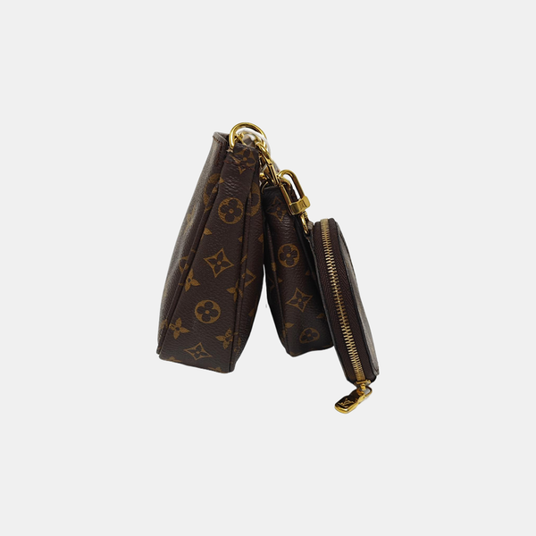 MULTI Monogram Coated Canvas Brown