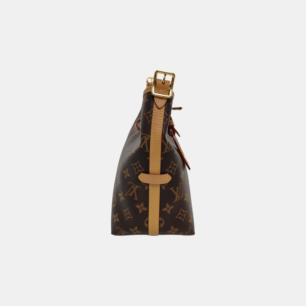 CARRYALL PM Monogram Coated Canvas Brown