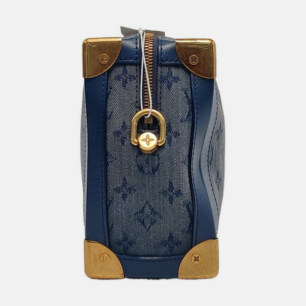 SOFT TRUNK Monogram Denim Blue