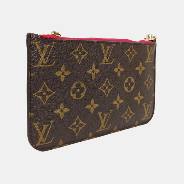 NEVERFULL BB Monogram Coated Canvas Brown