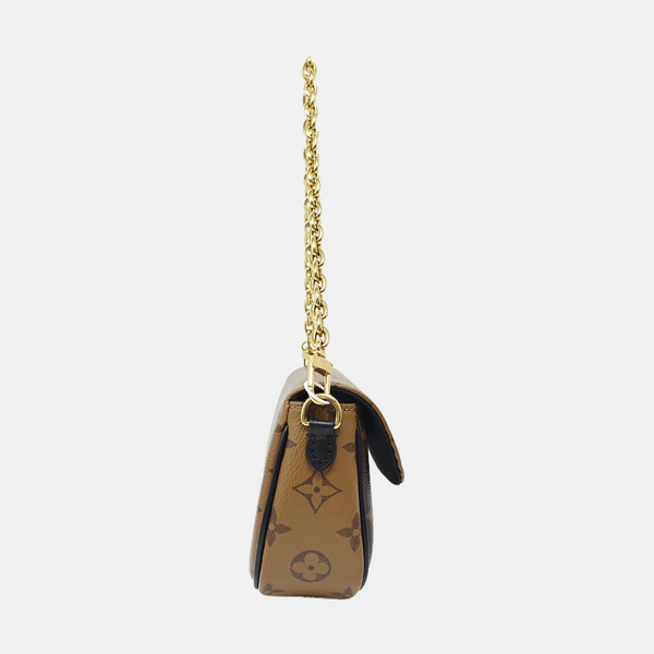 IVY Monogram Coated Canvas Brown