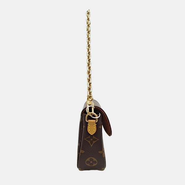 IVY Monogram Coated Canvas Brown