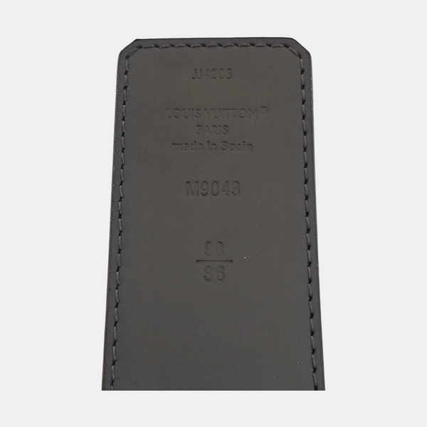 Coated Canvas Belt Black