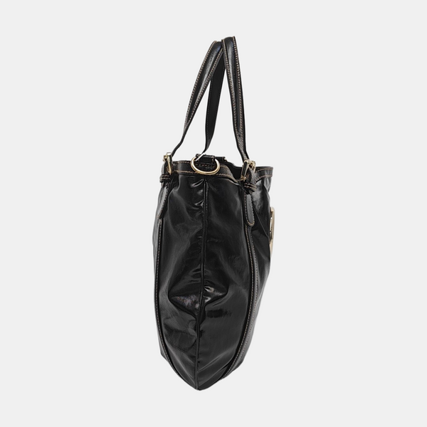 Britt Medium Calfskin Black