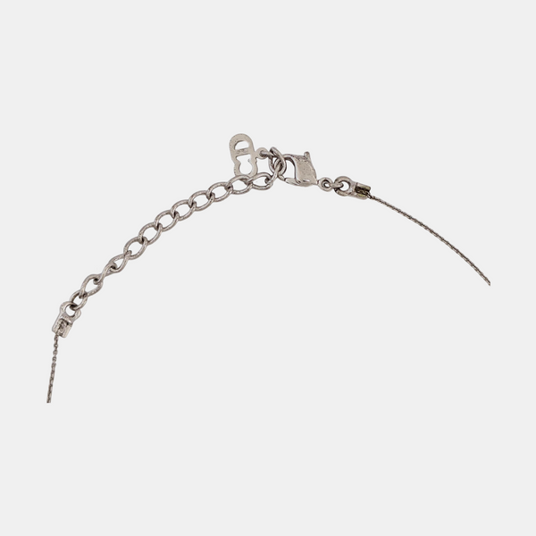 CD Swing Metal Silver Necklace