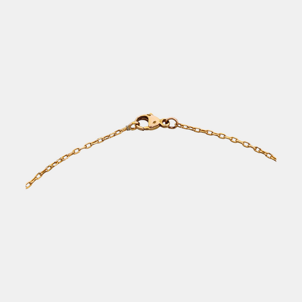 Pop H Metal Gold Necklace