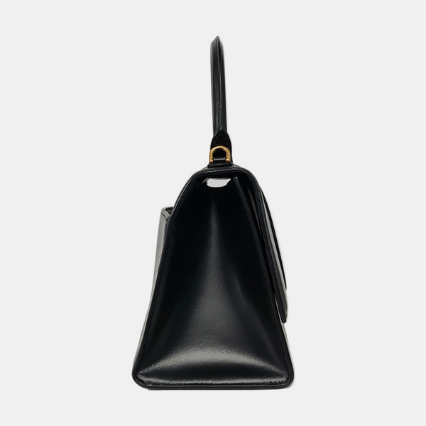 Hourglass S Calfskin Black