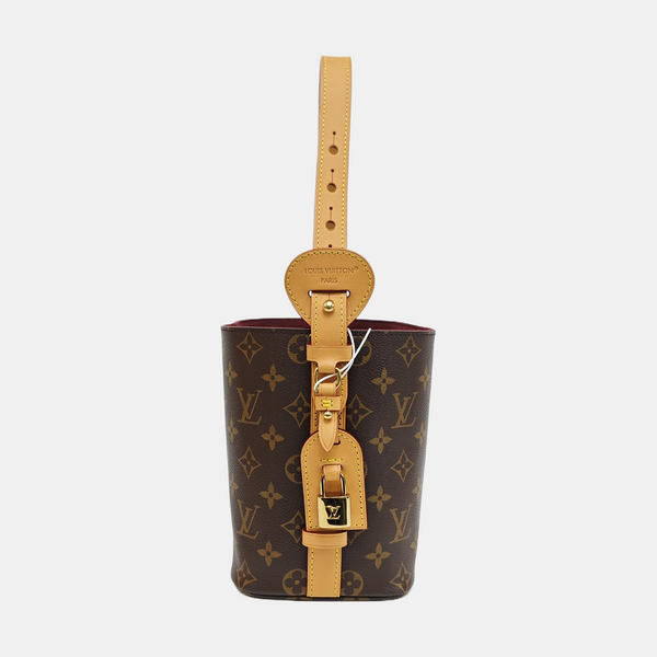 ALL IN Monogram Coated Canvas Brown