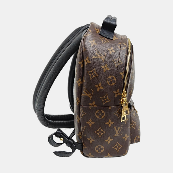 PALM SPRINGS PM Monogram Coated Canvas Brown