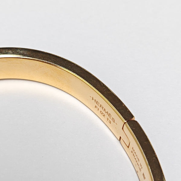 Chaine D'ancre Metal Gold Bangle