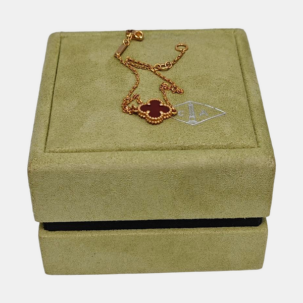 Sweet Alhambra 18k Rose Gold Bracelet