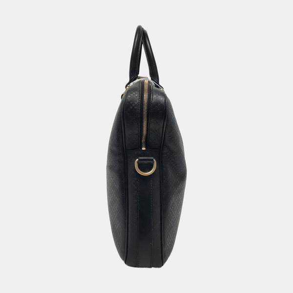 Diamante Quilted Calfskin Black