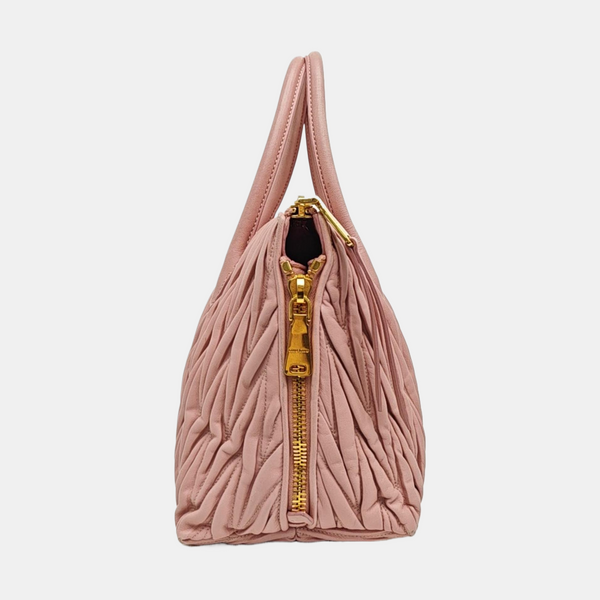 Avenue Quilted Lambskin Pink