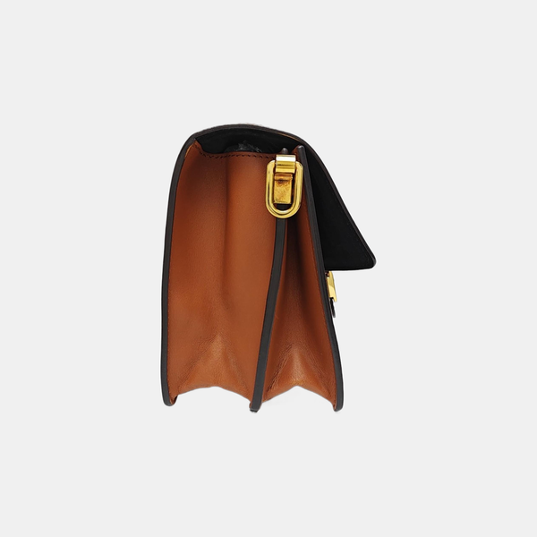 DAUPHINE MM Monogram Coated Canvas Brown