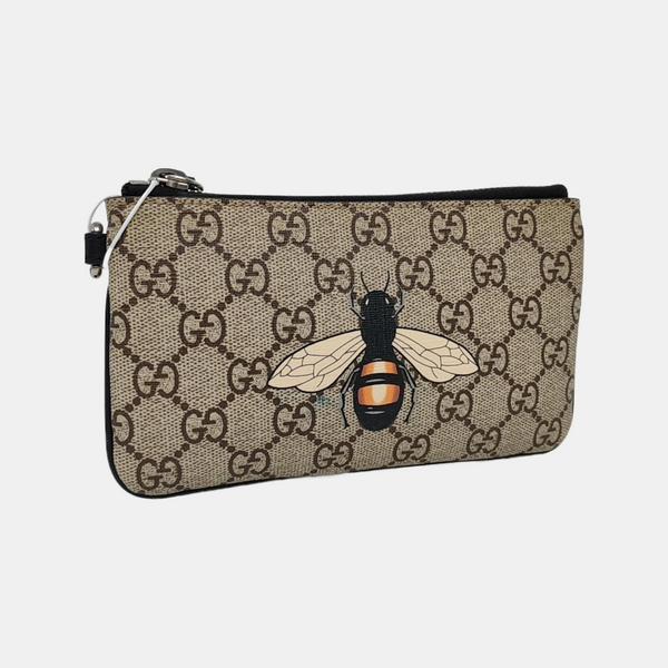 GG Supreme Monogram Coated Canvas Beige