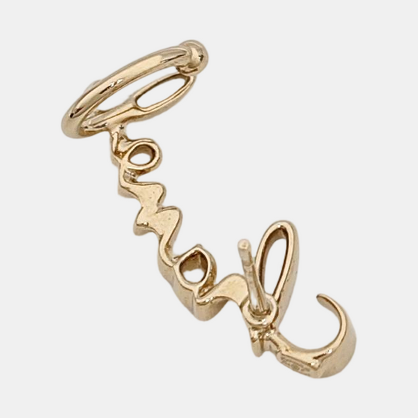 Metal Gold Stud Earrings