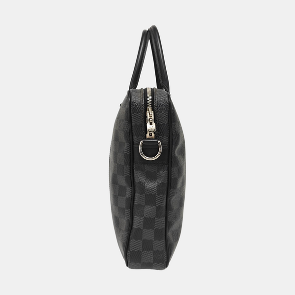 PORTE-DOCUMENTS PM Damier Graphite Coated Canvas Black