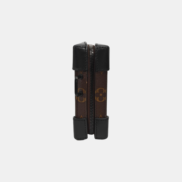 WALLET TRUNK Monogram Calfskin Gray