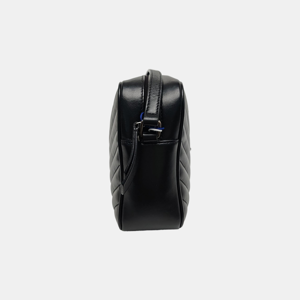 LOU Small Chevron Calfskin Black