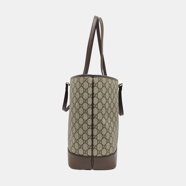 Monogram Coated Canvas Top Handle Bag Beige