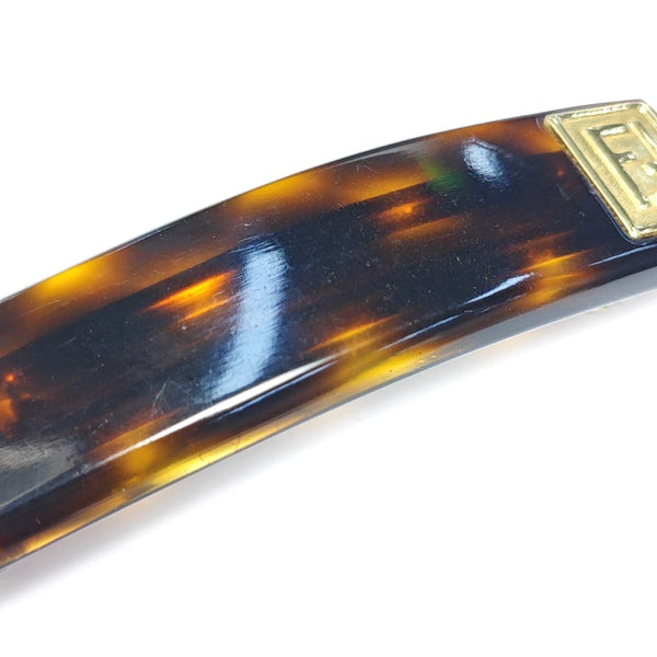 Synthetic Hair Clip Brown