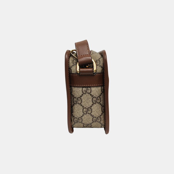 Bree Monogram Coated Canvas Beige