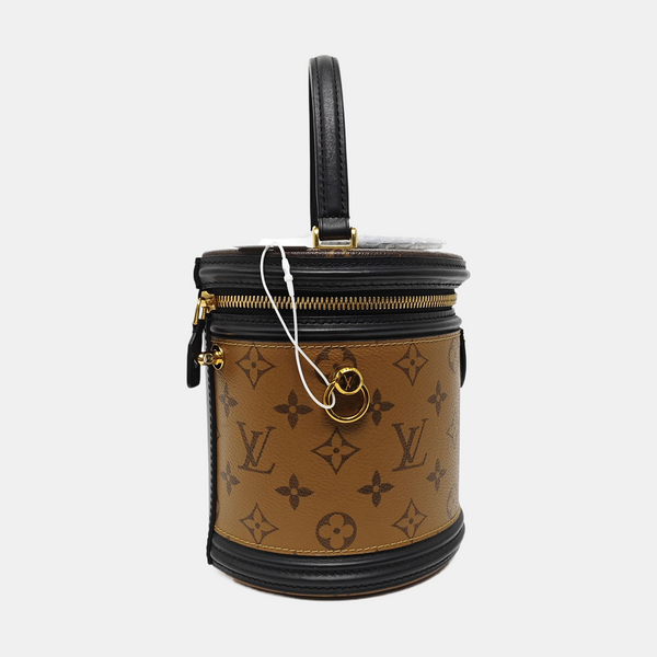 CANNES PM Monogram Coated Canvas Brown