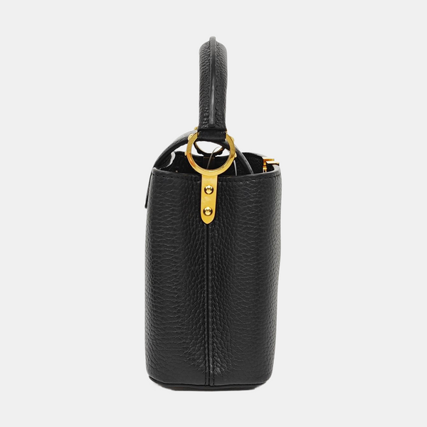 CAPUCINES Mini Calfskin Black