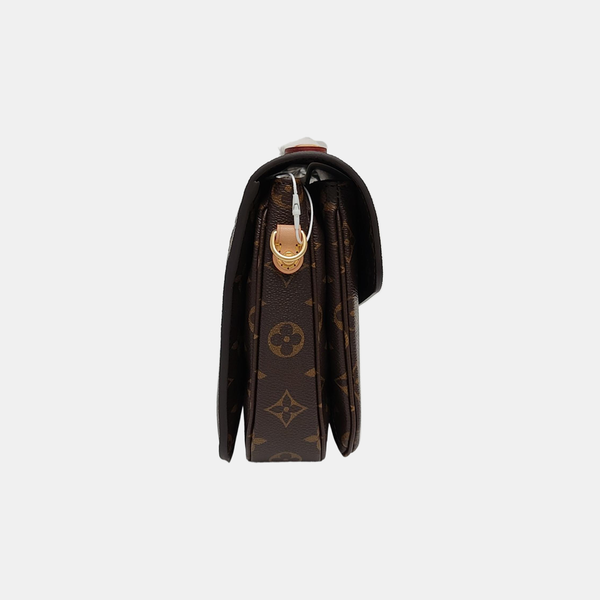 Authenticated pre-owned MÉTIS MM Monogram Coated Canvas Brown - Shoulder Bag at Looply