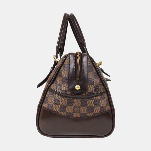 BERKELEY Damier Ebene Coated Canvas Brown