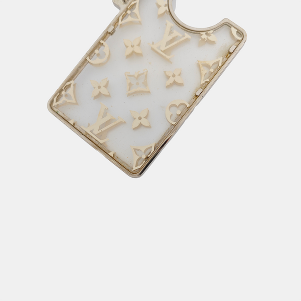 Metal Bag Charm Silver