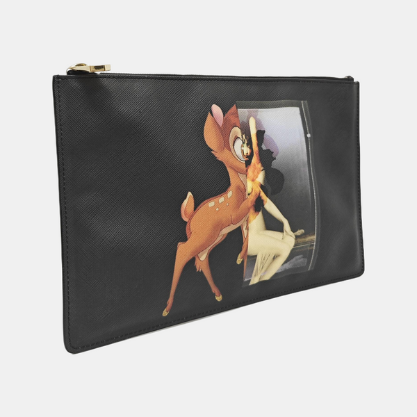 Calfskin Clutch Black