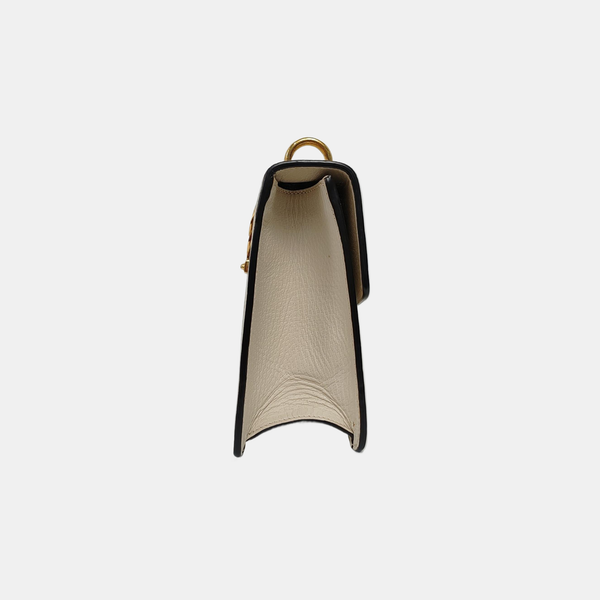 Sylvie Small Calfskin White
