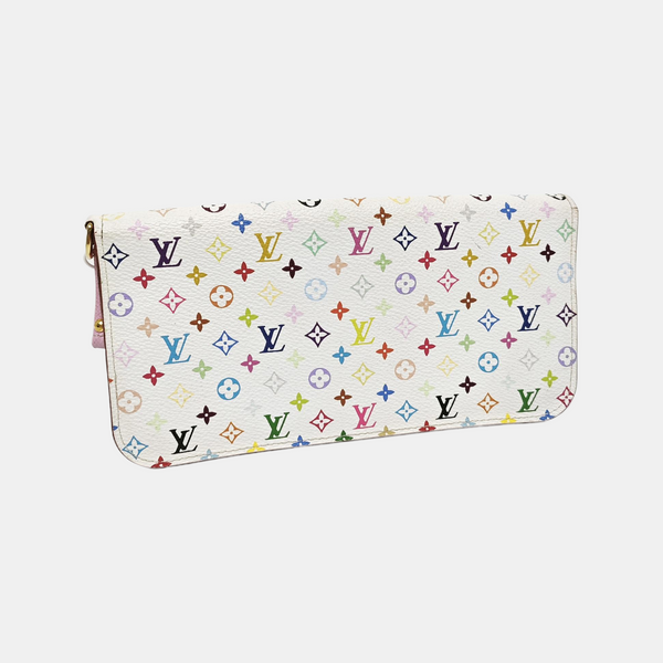 LV × TM INSOLITE Monogram Coated Canvas White Wallet