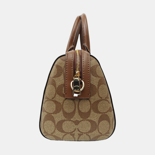 ROWAN Monogram Coated Canvas Beige