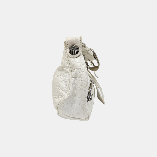 Le Cagole Mini Lambskin White