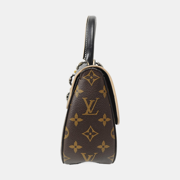 CHAIN IT PM Monogram Coated Canvas Black