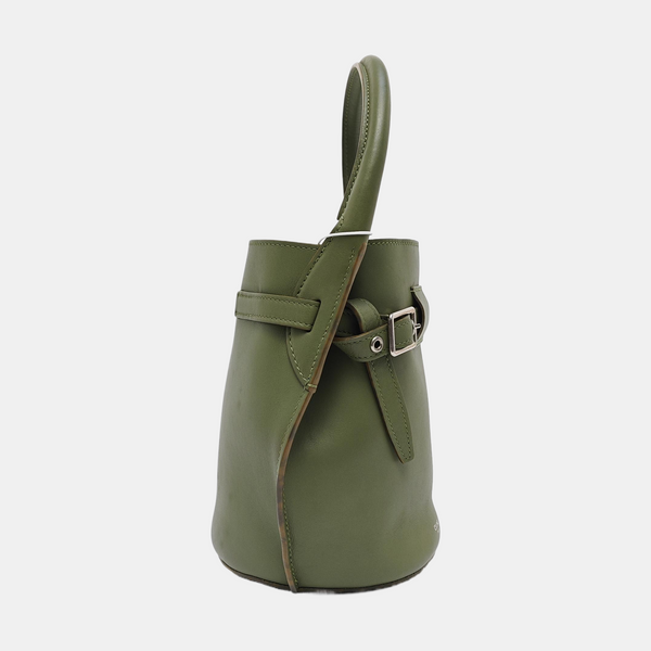 Authenticated pre-owned BIG BAG Nano Calfskin Green - Shoulder Bag at Looply