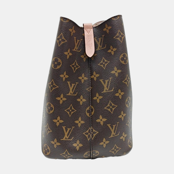 NÉONOÉ MM Monogram Coated Canvas Brown