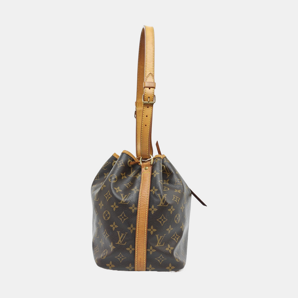 NÉONOÉ PM Monogram Coated Canvas Brown
