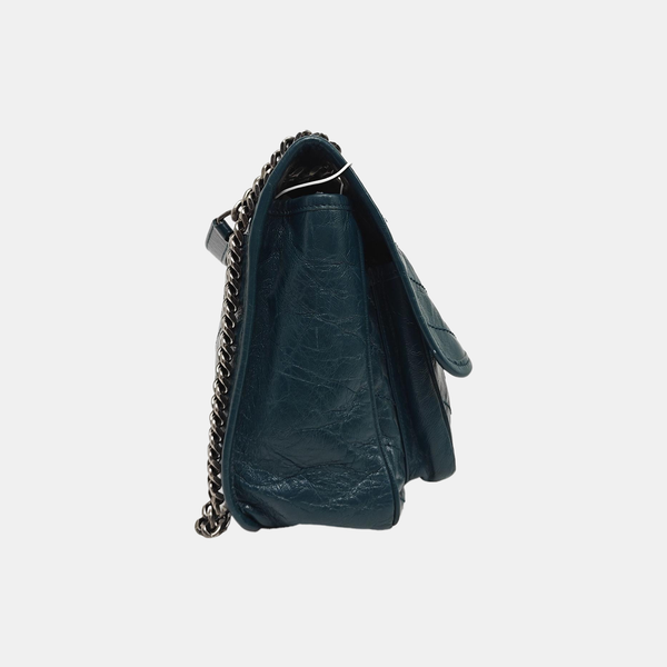 NIKI Medium Quilted Calfskin Green