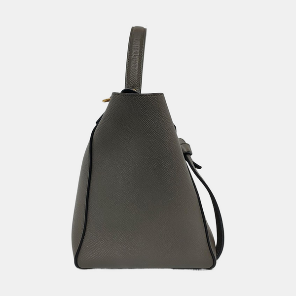 BELT Mini Calfskin Gray