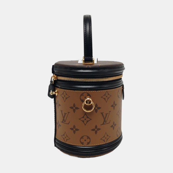 CANNES PM Monogram Coated Canvas Brown