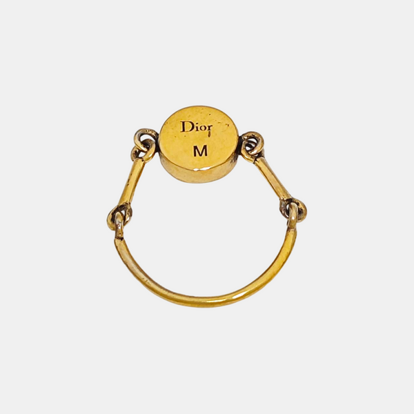 Metal Gold Ring EU 49