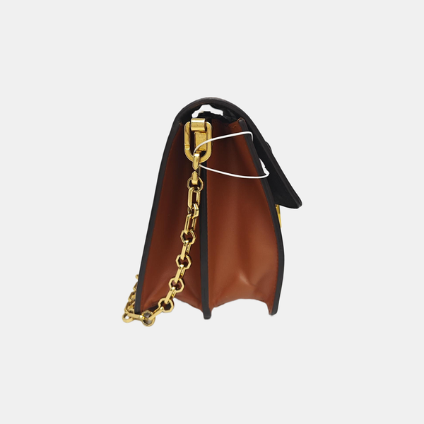 DAUPHINE MM Monogram Coated Canvas Brown