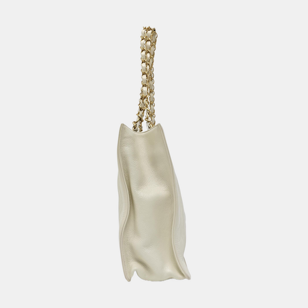 Calfskin Tote Bag Beige