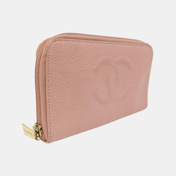 CC TIMELESS Grained Calfskin Pink