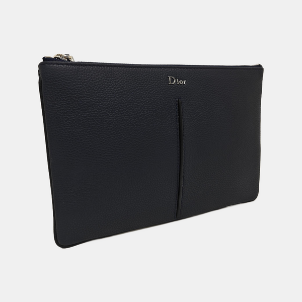 Calfskin Clutch Blue