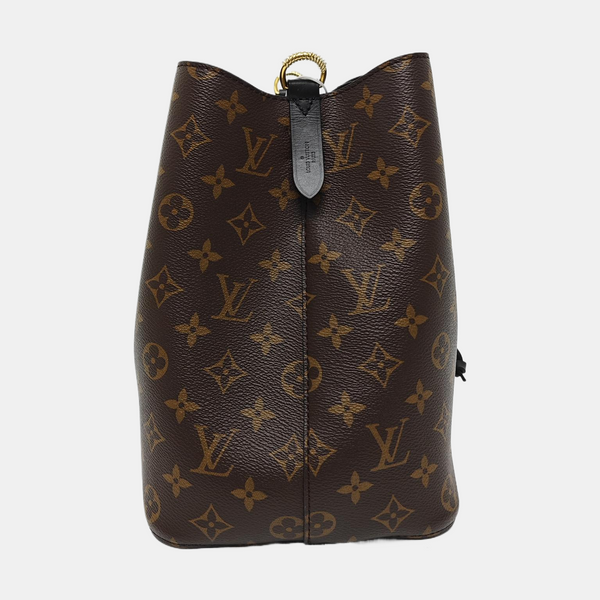 NÉONOÉ MM Monogram Coated Canvas Brown